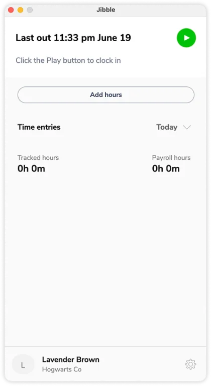 Desktop app